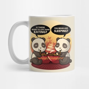 Panda's Life - Funny pandas Mug